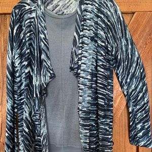 NIC+ZOE CARDIGAN AND TANK